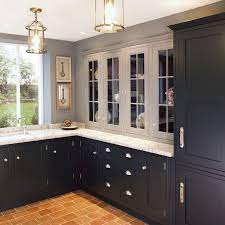 Pin By Julianna Grimes On For The Home Shaker Style Kitchen Cabinets Shaker Style Kitchens Grey Shaker Kitchen