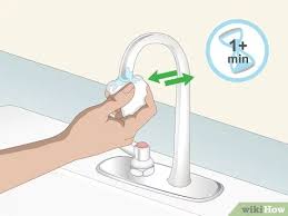 3 ways to clean limescale off taps