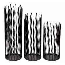 Shop for metal candle holders online at target. Modern Black Table Centerpiece Metal Iron Willow Led Pillar Candle Holder Set Of 3 China Candle Holder And Candle Stand Price Made In China Com