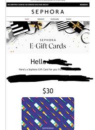 Sephora offers a vast and diverse selection of prestige beauty products online and in our 250 stores nationwide. 30 Sephora E Gift Card Voucher Gift Certificate Everything Else On Carousell