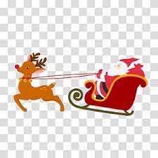 Santa Claus Reindeer Christmas Card Christmas Ornament Santa Claus Transparent Background Png Christmas Card Wishes Christmas Border Christmas Hat Transparent