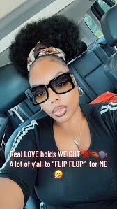 Real LOVE hold weight💯 A lot y’all to “FLIP FLOP” for ME🗣️🤏🏾💯🙅🏾‍♀️