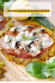 Galette De Pommes De Terre Facon Pizza Recette Galette Pomme De Terre Recettes De Cuisine Pomme De Terre