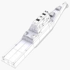This is a 3d printable model and it is also animatable. New York Morning News Cartoon Model Ddg Zumwalt Uss Zumwalt Ddg 1000 Destroyers 3d Model Every Day New 3d Models From All Over The World