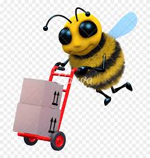 Download 3d Bee Delivers Bee Free Transparent Png Clipart Images Download