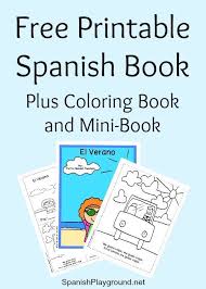 Printable Spanish Book For Beginners Spanish Books Beginner Spanish Lessons Learning Spanish
