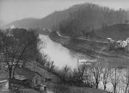 Black Blood Of The Earth Big Trouble Tug Fork Of Big Sandy River Left Is West Virginia Side Right Is Hatfields And Mccoys Hatfield West Virginia
