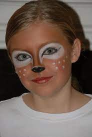 Halloween Makeup Diy Xmas Ideen Christmas Face Painting Deer Face Paint Face Painting Easy