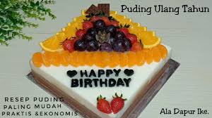 Jun 23, 2021 · resep lapis legit susu. Resep Puding Ulang Tahun Simple Youtube