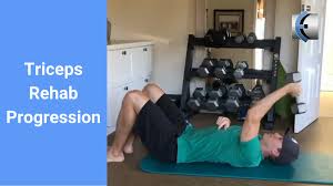 You should meet with your physical therapist for an initial evaluation and to learn how to perform your home exercise regiment. Top 4 Fridays 4 Triceps Rehab Exercises Modern Manual Therapy Blog Manual Therapy Videos Neurodynamics Podcasts Research Reviews