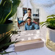 Custom LED Music Plaque, Light up Music Plaque With QR Code, Personalized  Picture Plaque, Personalized Song Gift, Music Gift for Him