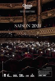 The atlases have title pages printed in red and black, and half title pages printed in red reading: Opera Bastille Programme Et Reservation L Officiel Des Spectacles