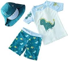 Toddler swimwear from gap are a fashion favorite for a stylish look. Buy Baopteil Baby Toddler Boys 3 Pieces Swimsuit Sets Blue Shark Bathing Suit Rash Guards Sunsuit Swimwear With Hat Upf 50 Fba Online In Turkey B08nwvc9z9