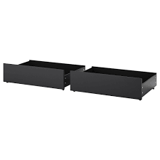 Malm Underbed Storage Box For High Bed Black Brown Queen King Ikea Under Bed Storage Malm Bed Malm