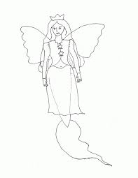 40 the little mermaid pictures to print and color. Mermaid Princess Fairy Coloring Page Coloring Home