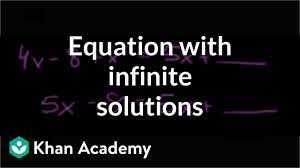 If you pick another value other than 13, the number would not work. Creating An Equation With Infinitely Many Solutions Video Khan Academy