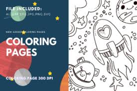 Download Space Ship Coloring Book For Kdp Graphic By Stanosh Creative Fabrica