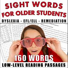 Sight words for dyslexia