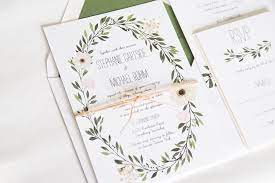 File Digitali Per La Stampa Fai Da Te Non Sono Disponibili Eventuali Me Greenery Wedding Invitations Budget Wedding Invitations Watercolor Wedding Invitations
