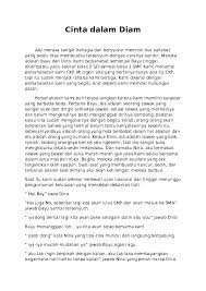 Cinta Dalam Diam Pdf