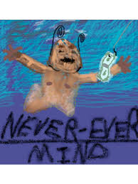 Nevermind was the highly influential second album by nirvana. Nirvana Nevermind Cover Kinder T Shirt Von Albumcovercover Redbubble