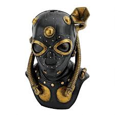 Steampunkweb is the number 1 website in terms of steampunk culture. Steampunk Apocalypse Gas Mask Statue Cl6072 Design Toscano