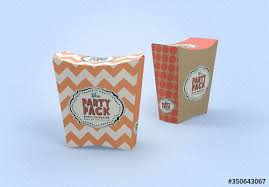 2 Snack Or Fries Box Mockup Ad Fries Snack Mockup Box In 2020 Party Snacks Party Packages Box Mockup