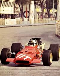 Chris Amon Scuderia Ferrari Auto Da Corsa Leggende Pilot