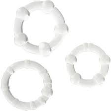 Dejaron mucho helado por todas partes! Seven Creations Set Of Three Penis Rings