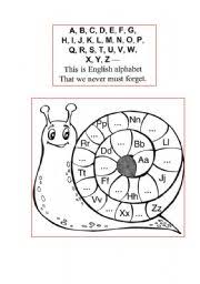 It will help the kids' interest with the lesson so they will easily to learn because of enjoy environment. Abc Worksheet Esl Worksheet By Irishka09