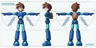 Mega Man Volnutt Model Sheet By Glitcher On Deviantart Character Model Sheet Marvel Character Design Mega Man