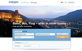 Smarter Service Goeuro Der Gunstigste Und Schnellste Weg Von A Nach B Reisen Reiseplanung Bus