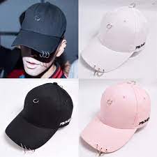 Hot Selling New Mens Snapback Hats Bts Jimin Fashion K Pop Iron Ring Hats Adjustable Baseball Cap Hr01 Mens Snapback Hats Hip Hop Hat Shade Hats