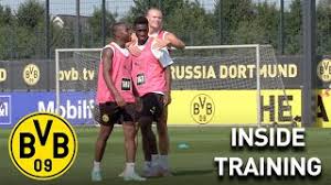 — borussia dortmund (@bvb) july 27, 2021. Kamara S First Training At Bvb Inside Training Youtube