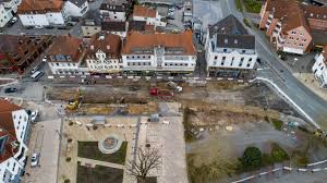 Hotel bad driburg offers a sauna and spa treatments. Baustelle Bad Driburg Lange Strasse Vor Dem Rathaus Am 02 04 2019 Baustelle Bad Driburg Bau