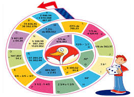 Los juegos matemáticos pueden servir tanto para ayudar que los niños refuercen sus conocimientos en matematicas (sumas, restas, multiplicaciones), como para entretener sin tan siquiera darte cuenta que la base del juego son las matematicas. Juego De La Oca Matematico Para Imprimir