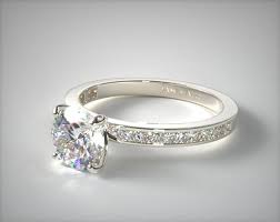 Shop from our collection of sparkling white gold engagement rings handcrafted by experts. Channel Set Princess Cut Diamond Engagement Ring 14k White Gold 17650w14