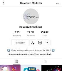 How To Add A Link In Tiktok Bio A Huge Marketing Opportunity Quantum Marketer