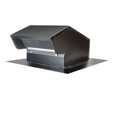 The flanges are small, making a watertight fit difficult. Master Flow 10 In Goose Neck Vent Roof Cap In Black Gnv10bl The Home Depot