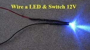 Led's are a constant current device and the most practical way of limiting the current is by inserting a resistor in series. How To Wire A Led Light 12v Youtube