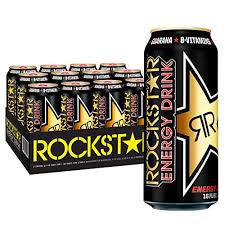 4.3 out of 5 stars. Amazon Com Rockstar Energy Drink O G Flavor 16oz Cans 12 Pack Grocery Gourmet Food