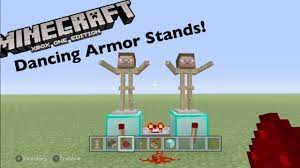 How To Make Armor Stands Dance In Minecraft Xbox One Edition Youtube