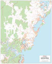 Learn how to create your own. Central Coast Postcode Map