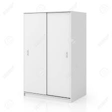 Cottage, glam, rustic, nautical, traditional White Wardrobe With Closed Sliding Door Isolated On White Background Stock Photo Picture And Royalty Free Image Image 81601654