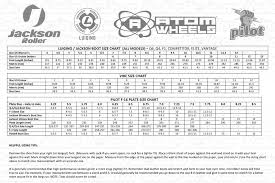 rollerskatin ca boot sizing