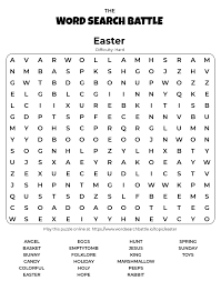 Then click any of the word search links to bring up the puzzle and solution on a printable page. Hard Printable Word Search Puzzles The Word Search Battle