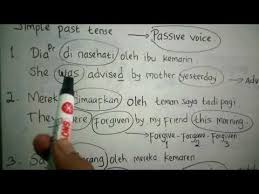 Belajar Bahasa Inggris Dengan Mr Radja Youtube Malay Language Learn English Past Tense