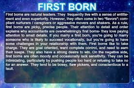 First Born Birth Order Characteristics Chart First Born Child Middle Child Quotes Birth Order Birth Order Personality