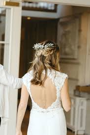 Flowers and long hair are two symbols of pure femininity, remember? 17 Gorgeous Half Up Half Down Wedding Hairstyles Onefabday Com