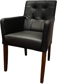 Armlehnsessel aus teak massivholz garten. Quattro Meble Schwarz Echtleder Esszimmerstuhle Massivholz Stuhle David Arm Pik Lederstuhle Sessel Mit Armlehnen Echt Leder Esszimmer Stuhl Amazon De Kuche Haushalt Wohnen